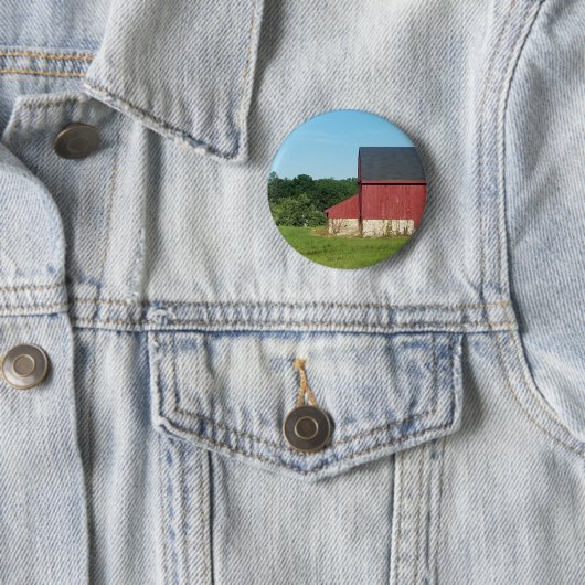 Landschuur Ronde Button 5,7 Cm (In situ)