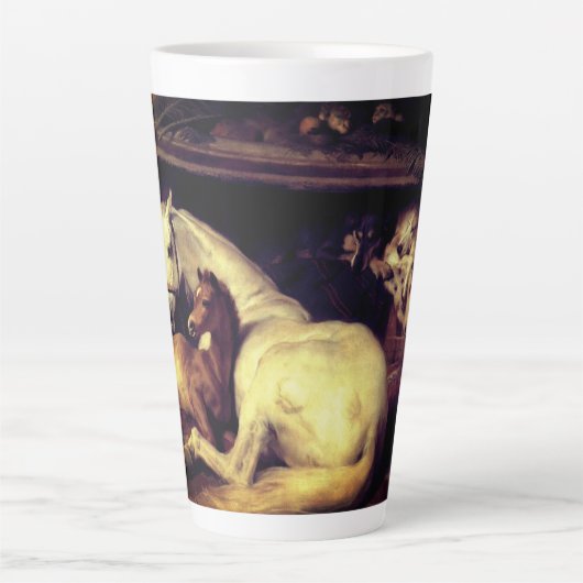 Landseer de Arab Tent Latte Mok (Voorkant)