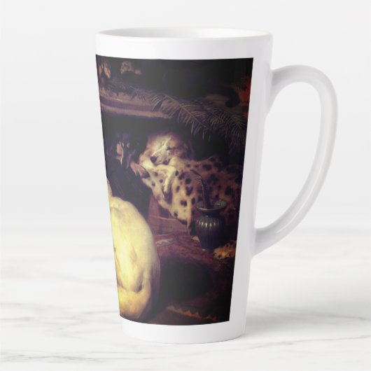 Landseer de Arab Tent Latte Mok (Rechts)