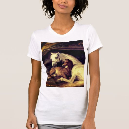 Landseer de Arab Tent T-shirt (Voorkant)