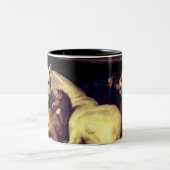 Landseer de Arab Tent Tweekleurige Koffiemok (Center)