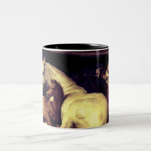 Landseer de Arab Tent Tweekleurige Koffiemok (Center)