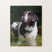 Landseer Dog. Legpuzzel (Verticaal)