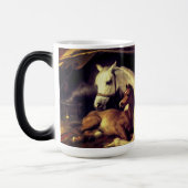 Landseer Horses Magische Mok (Links)