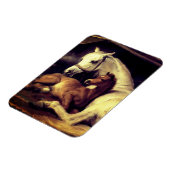 Landseer Horses Magneet (Linkerzijde)