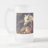 Landseer Horses Matglas Bierpul (Links)