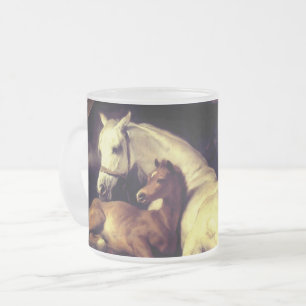 Landseer Horses Matglas Koffiemok