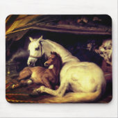 Landseer Horses Muismat (Voorkant)