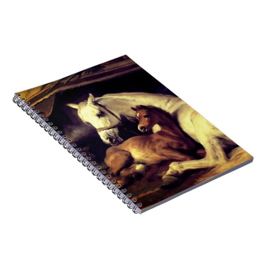 Landseer Horses Notitieboek (Rechterzijde)