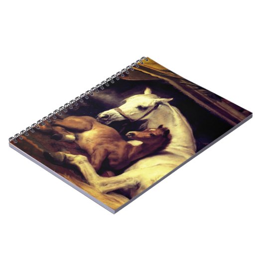 Landseer Horses Notitieboek (Linkerzijde)