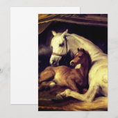 Landseer Horses Save The Date (Voorkant / Achterkant)