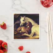 Landseer Horses Servet (Insitu)