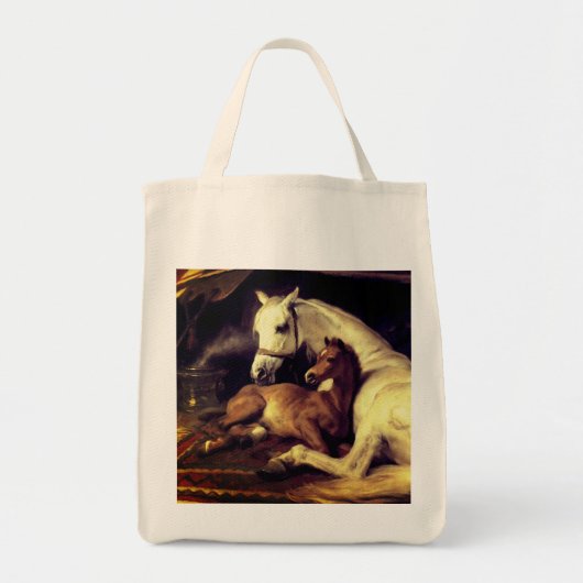 Landseer Horses Tote Bag (Voorkant)