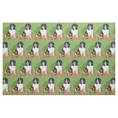 Landseer in het tuinweefsel stof (Fat Quarter)