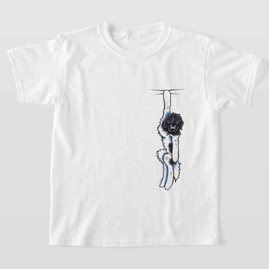 Landseer Newfie Clingy K9 T-shirt (Laagn)