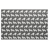 Landseer Newfoundland Dogs Patterned Stof (Fat Quarter)
