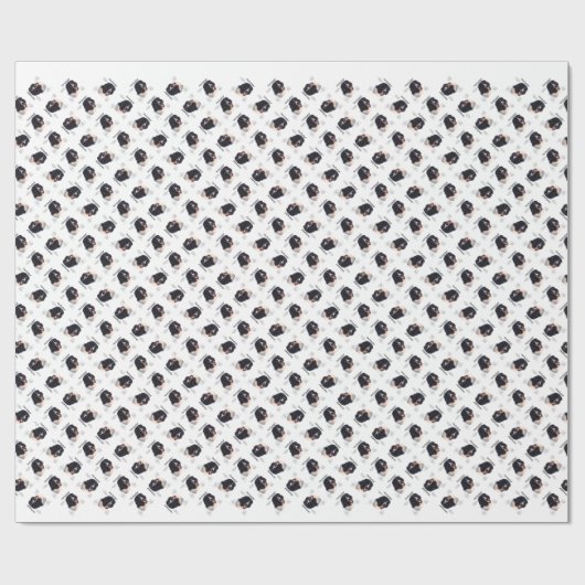 Landseer Newfoundland Geschiedenis; Ik hou van New Cadeaupapier (Vlak)