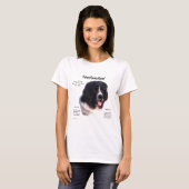 Landseer Newfoundland Geschiedenis; Ik hou van New T-shirt (Voorkant volledig)