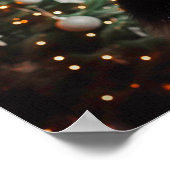 Landseer Newfoundland Holiday Poster (Hoek)