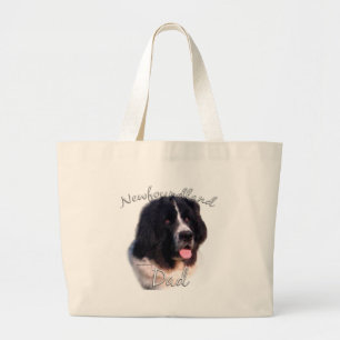 Landseer Newfoundland Pa 2, Newfie Pa, Newf Pa Grote Tote Bag