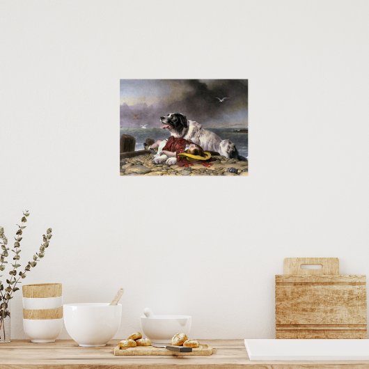 Landseer Saved Poster (Keuken)