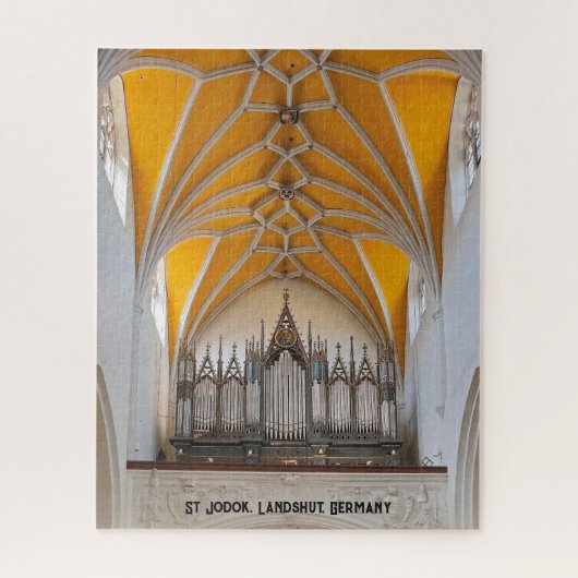 Landshut pijporgel puzzel (Verticaal)