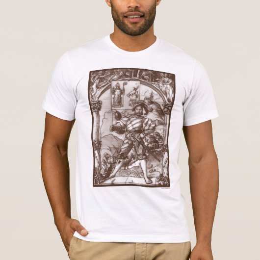Landsknecht Standard Bearer T-shirt (Voorkant)