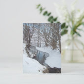 Landsneeuw Briefkaart (Staand voorkant)