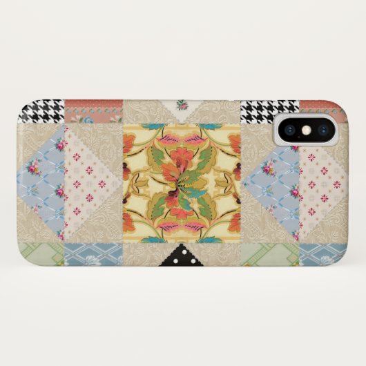  landstijl Evening Star Quilt Pattern Case-Mate iPhone Case (Achterkant (horizontaal))