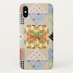 landstijl Evening Star Quilt Pattern iPhone X Hoesje