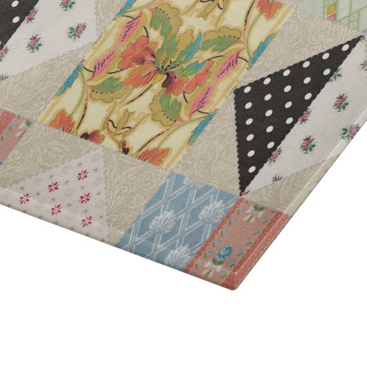 landstijl Evening Star Quilt Pattern Snijplank (Hoek)