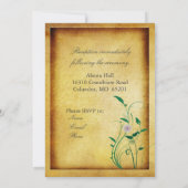 Landstijl Mason Jar met flair Kaart (Achterkant)