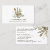 Landstijlbakkerij Chef Visitekaartje (Voorkant / Achterkant)