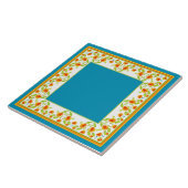 Landstijlmarkering Rand Keramische Tegel Tegeltje (Zijkant)