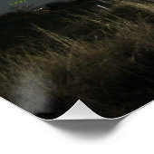 Landstraße bei Nacht Perfect Poster (Hoek)