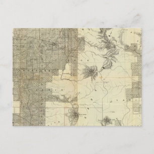 Landsubsidie Washington en Oregon Briefkaart
