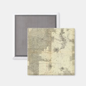 Landsubsidie Washington en Oregon Magneet (Voorkant / Achterkant)