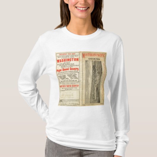 Landsubsidie Washington en Oregon T-shirt (Voorkant)