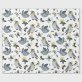 Landsvogels Cadeaupapier (Vlak)