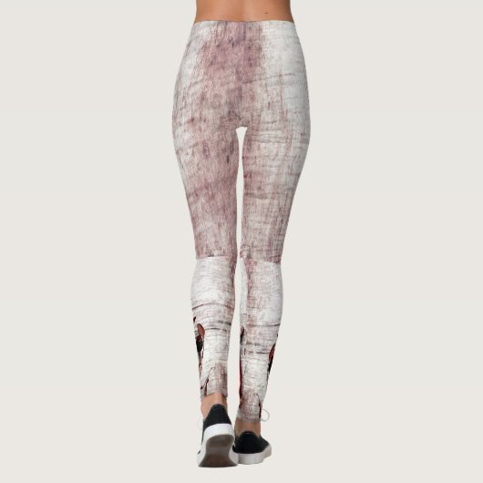 Landtroep voor vrouwelijke Leggings voor mijn hart (Achterkant)