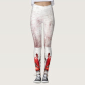 Landtroep voor vrouwelijke Leggings voor mijn hart (Voorkant)