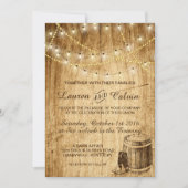 Landtrouwuitnodiging met Cowboylaarzen Kaart (Voorkant)