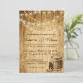 Landtrouwuitnodiging met Cowboylaarzen Kaart (Staand voorkant)