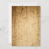 Landtrouwuitnodiging met snaarlichten kaart (Achterkant)