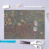Landtuin met zonnebloemen door Gustav Klimt Tissuepapier (Craft)