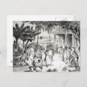 Landu Dance Briefkaart (Voorkant / Achterkant)