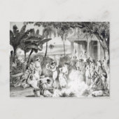 Landu Dance Briefkaart (Voorkant)