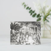 Landu Dance Briefkaart (Staand voorkant)