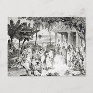 Landu Dance Briefkaart