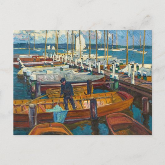 Landungssteg am Wannsee | Philipp Franck Briefkaart (Voorkant)